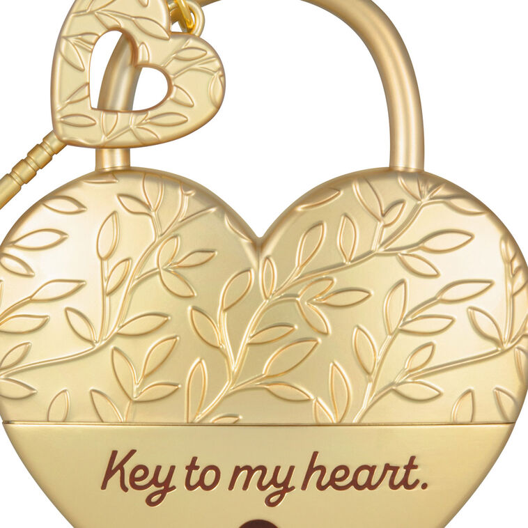 Key to My Heart Metal Ornament, , large image number 4