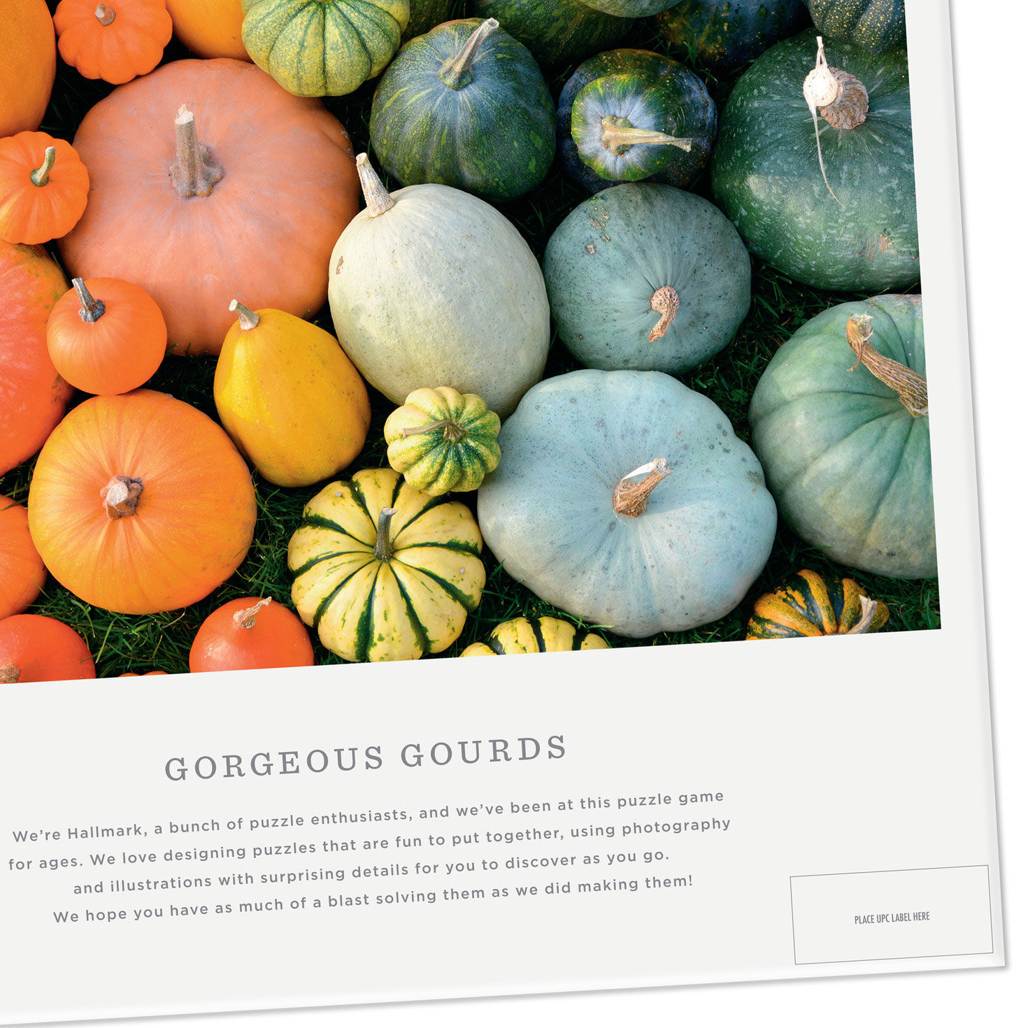Gorgeous Gourds 550-Piece Jigsaw Puzzle for only USD 22.99 | Hallmark