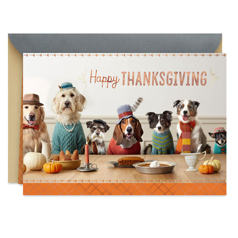 Extra Love and Gratitude Thanksgiving Card From All