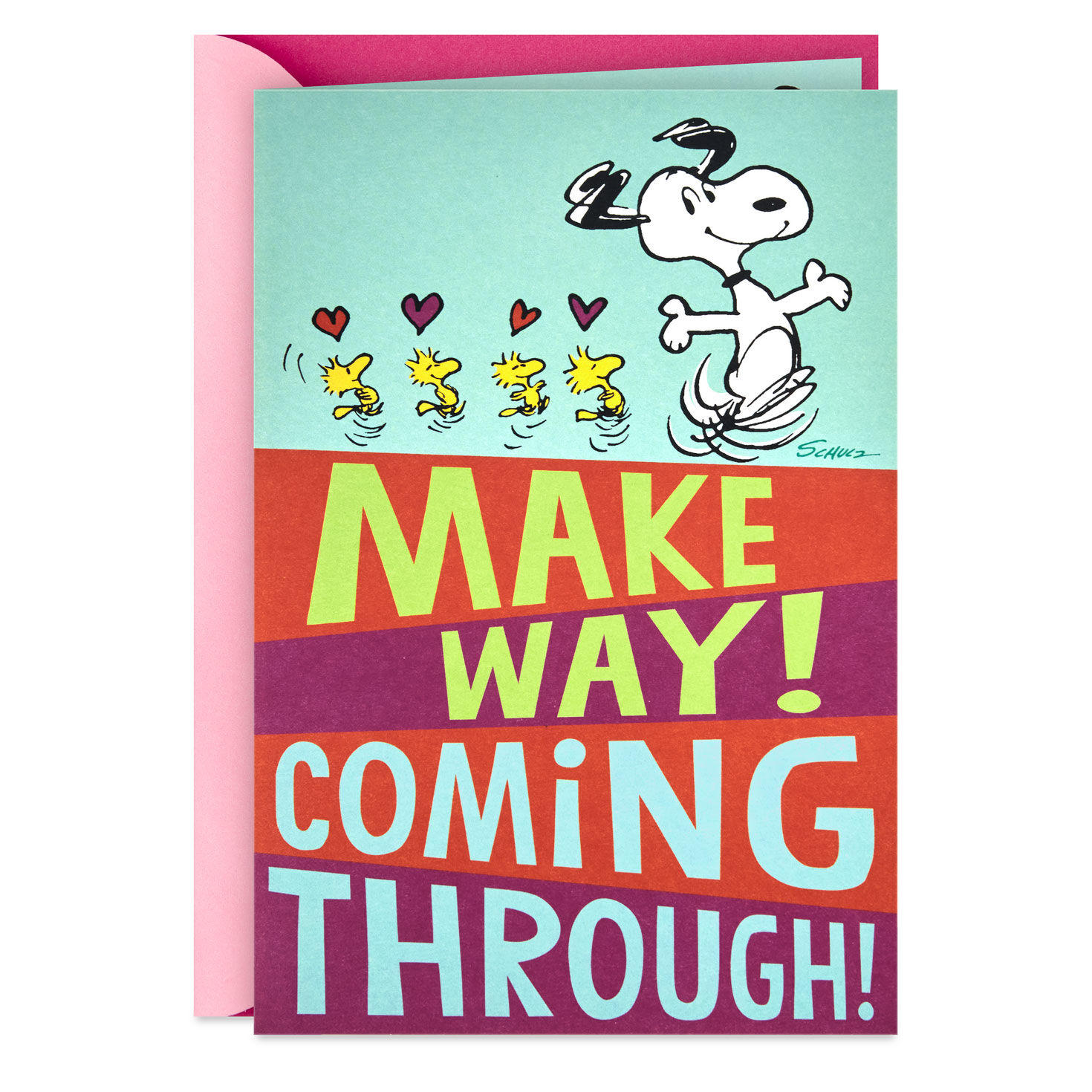 Peanuts® Snoopy and Woodstock Hugs and Kisses Pop-Up Mother's Day Card