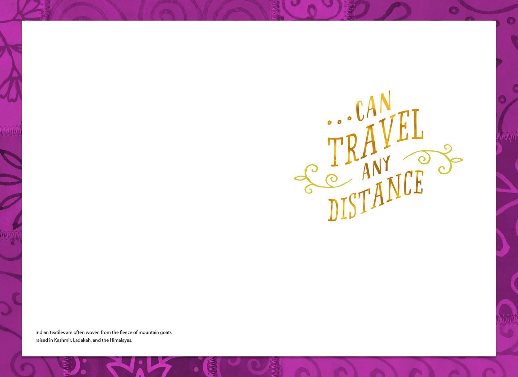 Thoughts of You Across the Miles Friendship Card