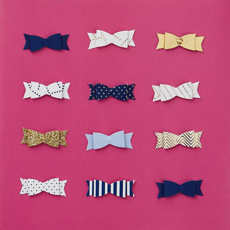 Preppy Bows Celebrate in Style Birthday Card