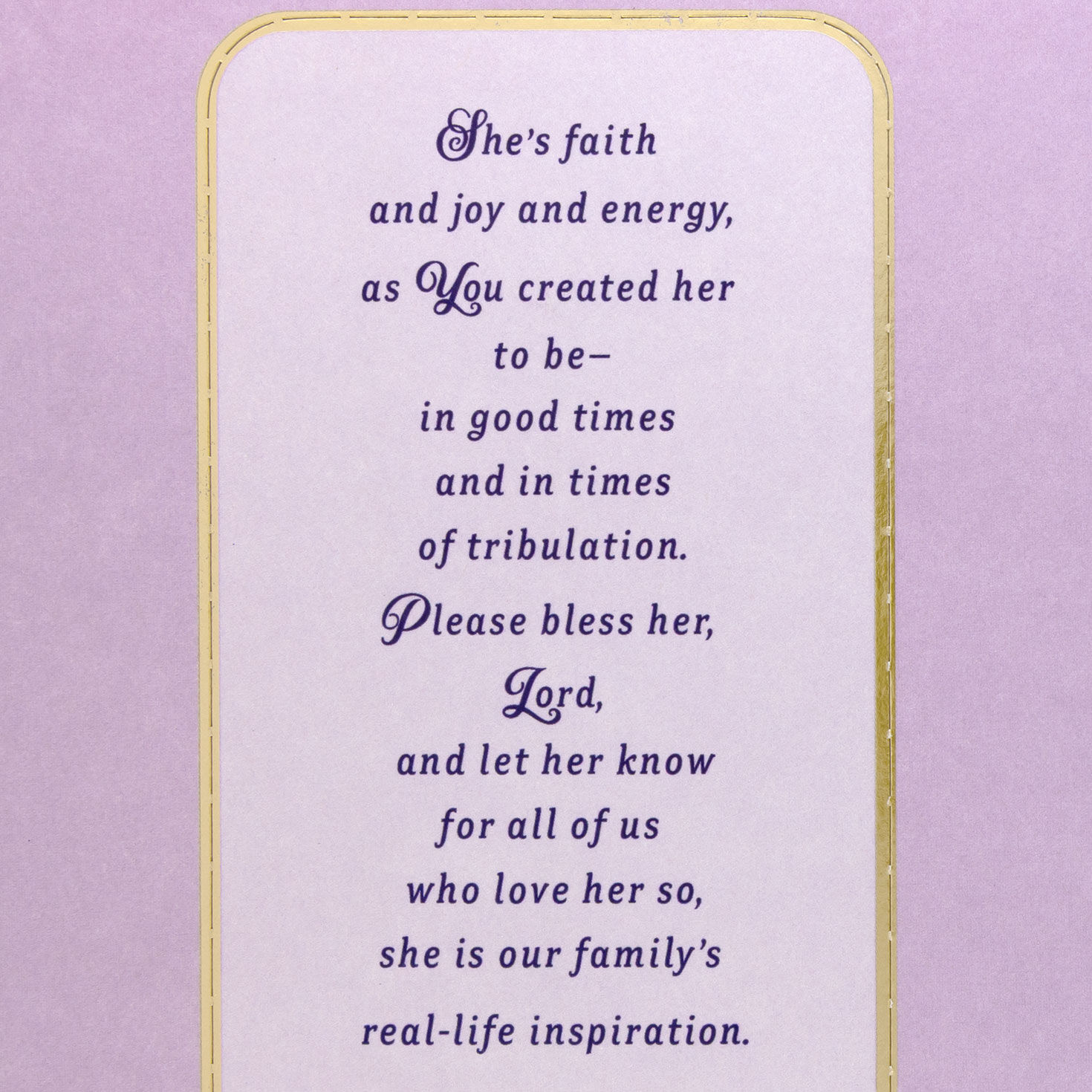 Prayer Card Bookmark Grandma Mother's Day Card Sentiment image number 2