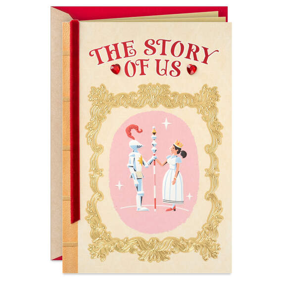 The Story of Us Romantic Love Card