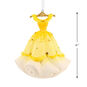 Disney Princess Belle's Gown Christmas Ornament measurement image number 3