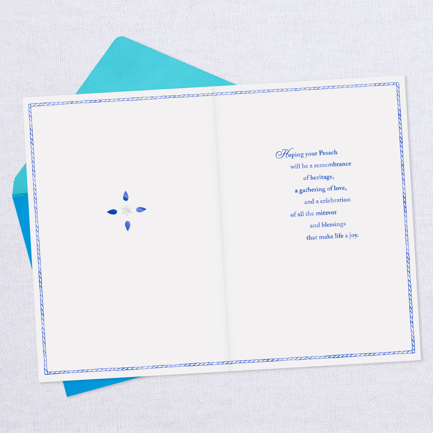 Heritage, Love and Blessings Passover Card, , large image number 3