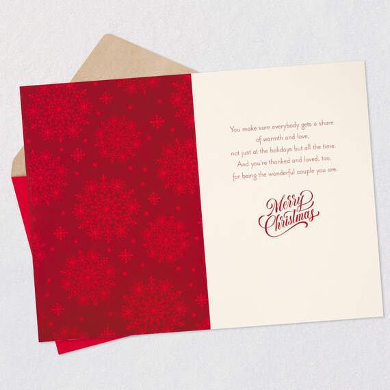 You Two Spread Joy Christmas Card for Couple, , large image number 3