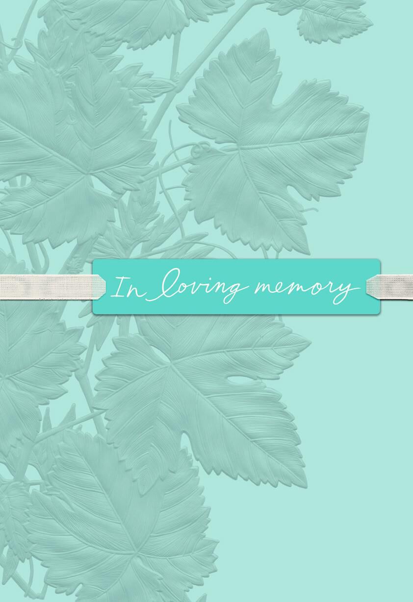 Loving Memories Sympathy Card