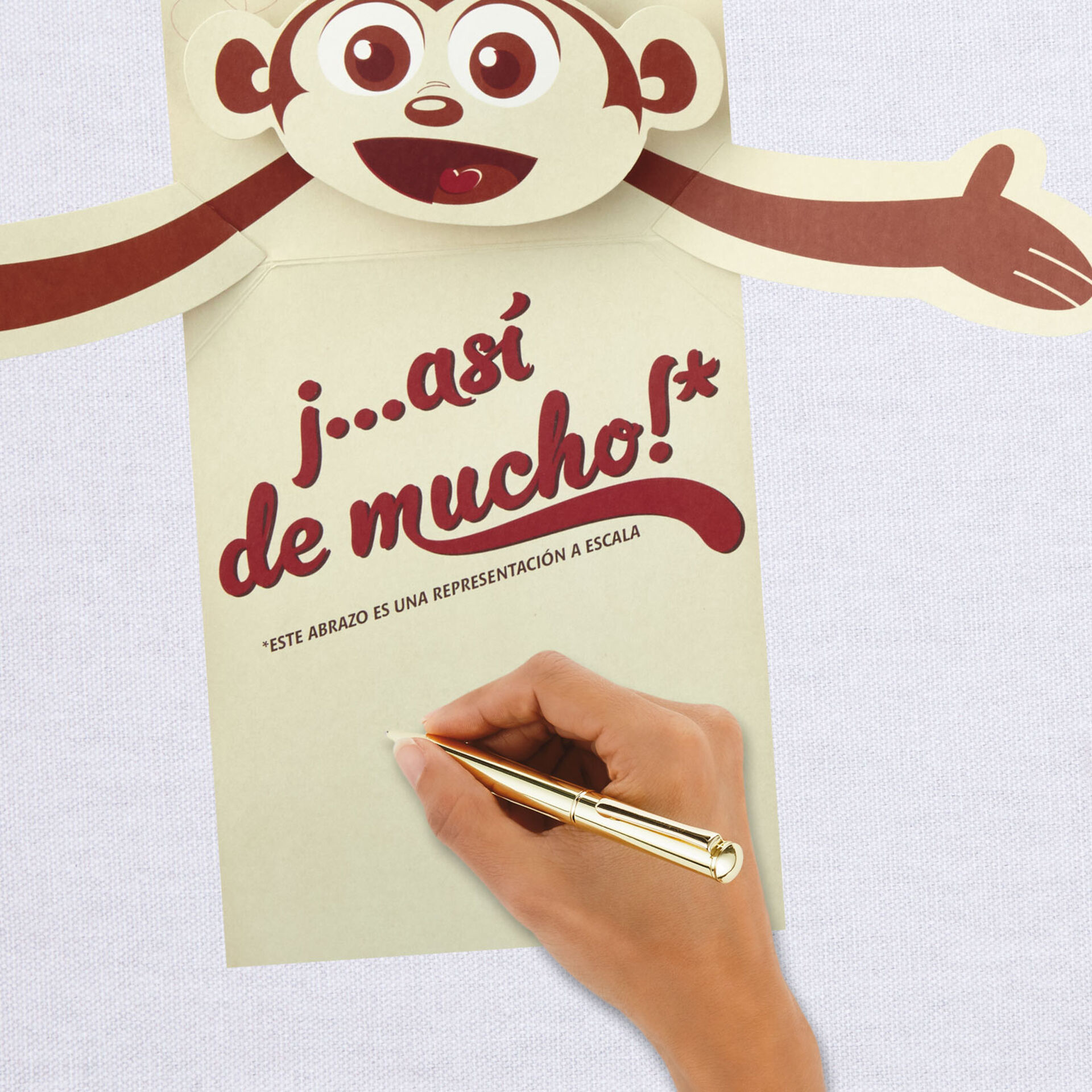 Big Hugs SpanishLanguage Pop Up Love Card Greeting Cards Hallmark