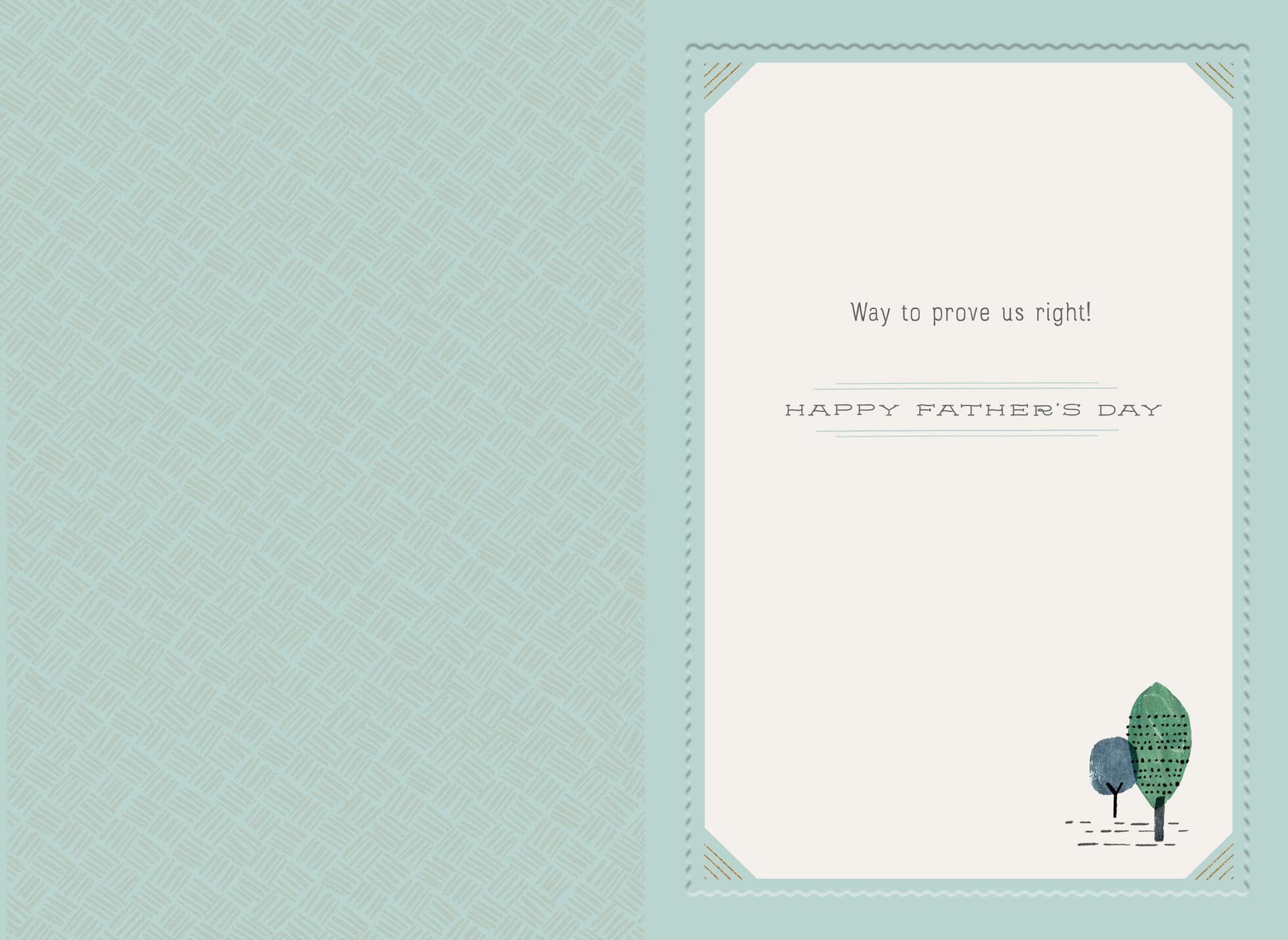 You're a Great Dad Father's Day Card for Nephew