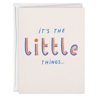 The Little Things Are the Big Things Thank-You Card
