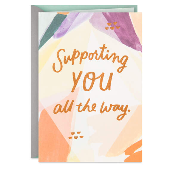 You're Showing Incredible Courage Cancer Support Card, , large image number 1
