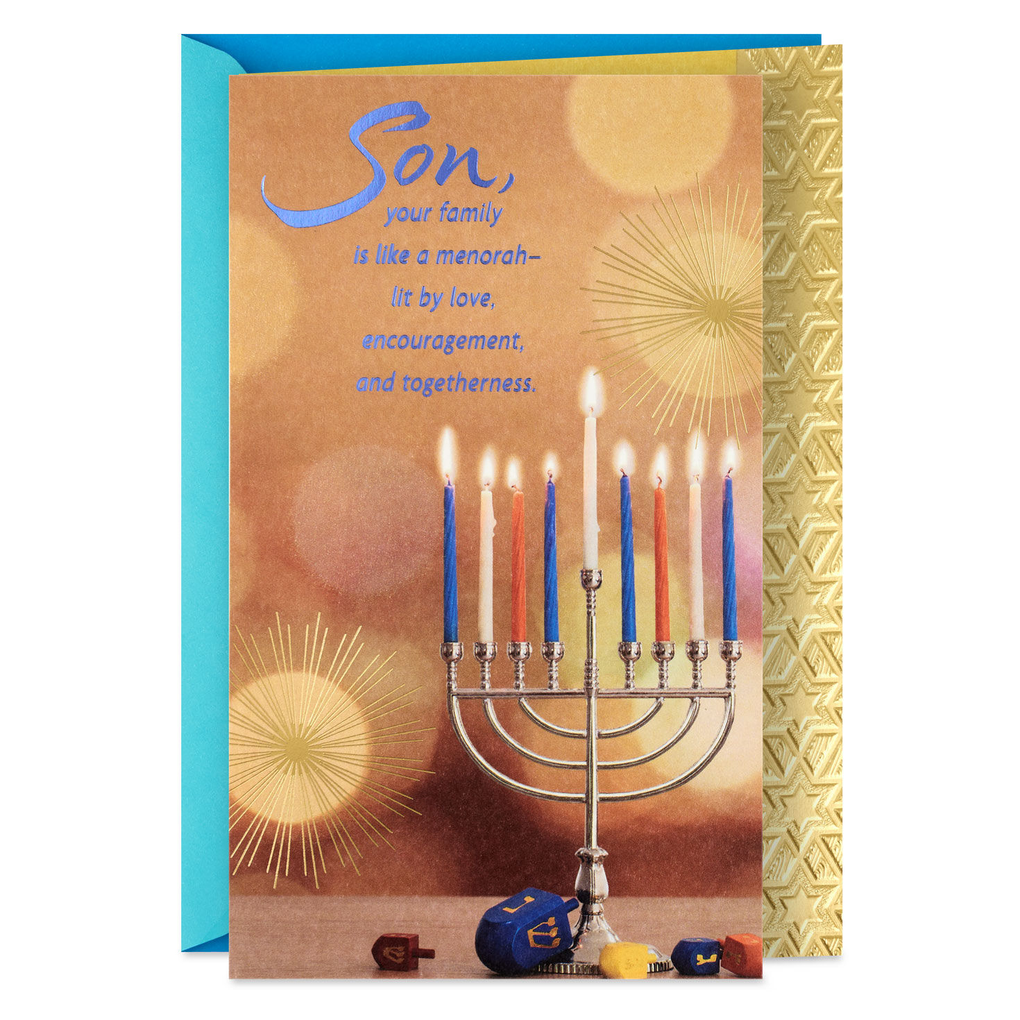 So Blessed to Call You Ours Hanukkah Card for Son and Family for only USD 4.59 | Hallmark