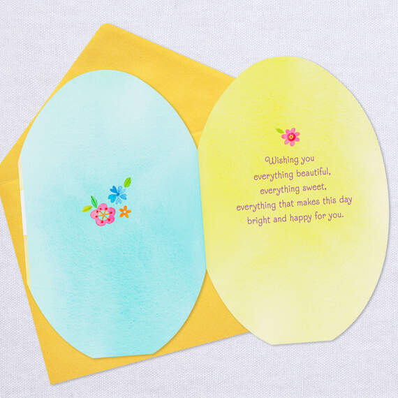 Wishing You Everything Beautiful and Sweet Easter Card, , large image number 3