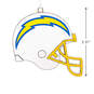 NFL Los Angeles Chargers Football Helmet Metal Hallmark Ornament, , large image number 3
