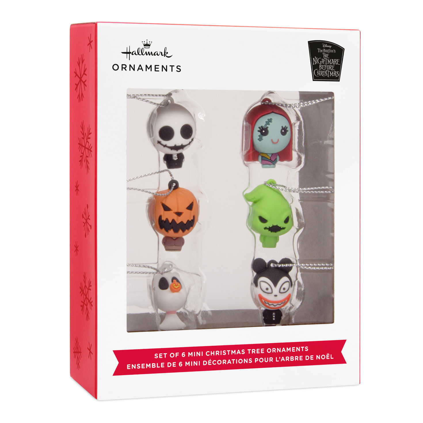 6 Nightmare Before Christmas Mini Ornaments package front image number 5