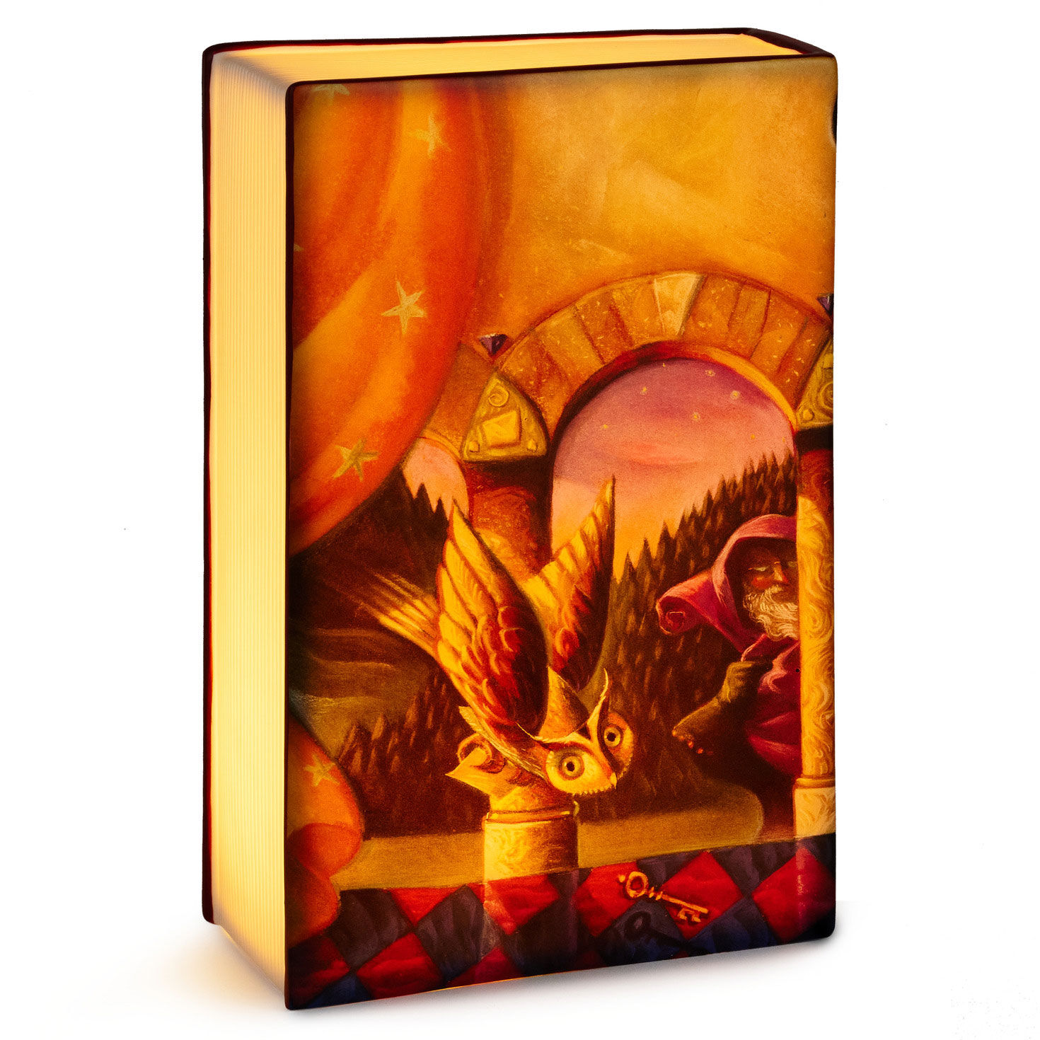 Light-Up Harry Potter Sorcerer's Stone back glowing image number 4