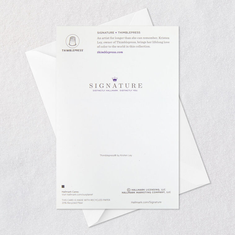 Pink Glittery Cupcake Birthday Card Card Back with Envelope image number 7