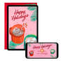 Happy Holidays Video Greeting Holiday Card, , large image number 1