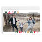 Personalized Happy Holidays Photo Card, , large image number 1