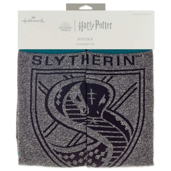 Harry Potter™ Slytherin™ House Crest Crew Socks, , large image number 4