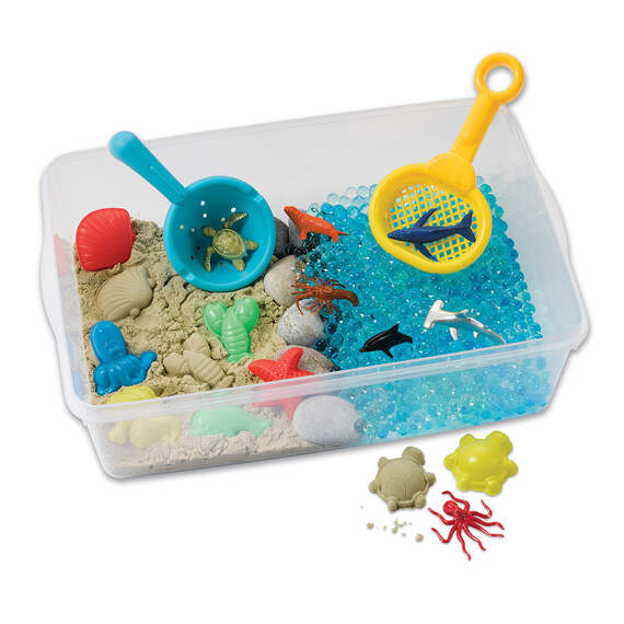 Creativity Kids Sensory Bin Ocean and Sand Play Set, , large image number 3