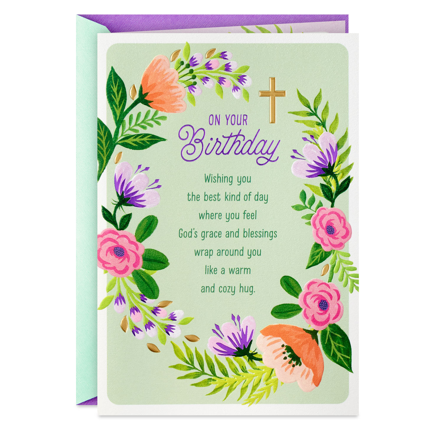 Wishing You the Best Kind of Day Religious Birthday Card