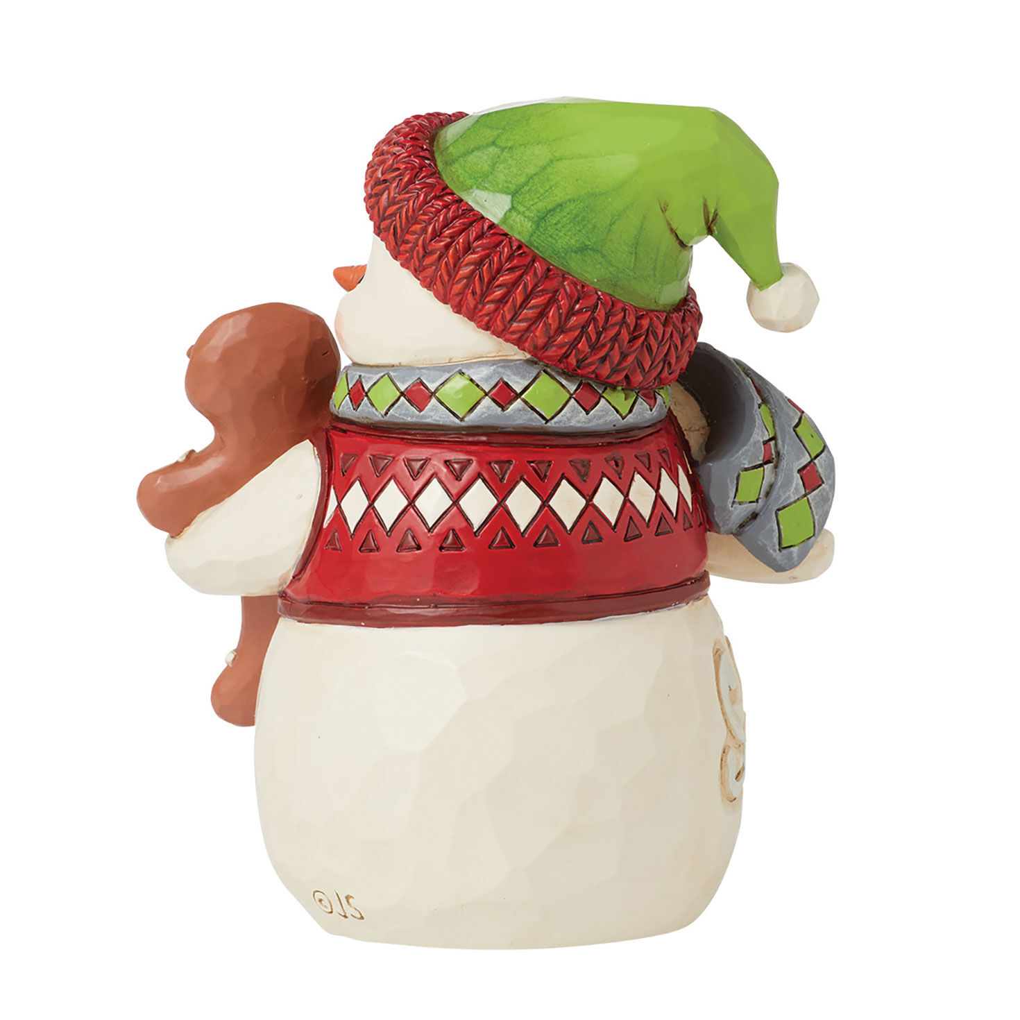 Jim Shore Snowman With Gingerbread Cookie Mini Figurine, 3.7", , large image number 2