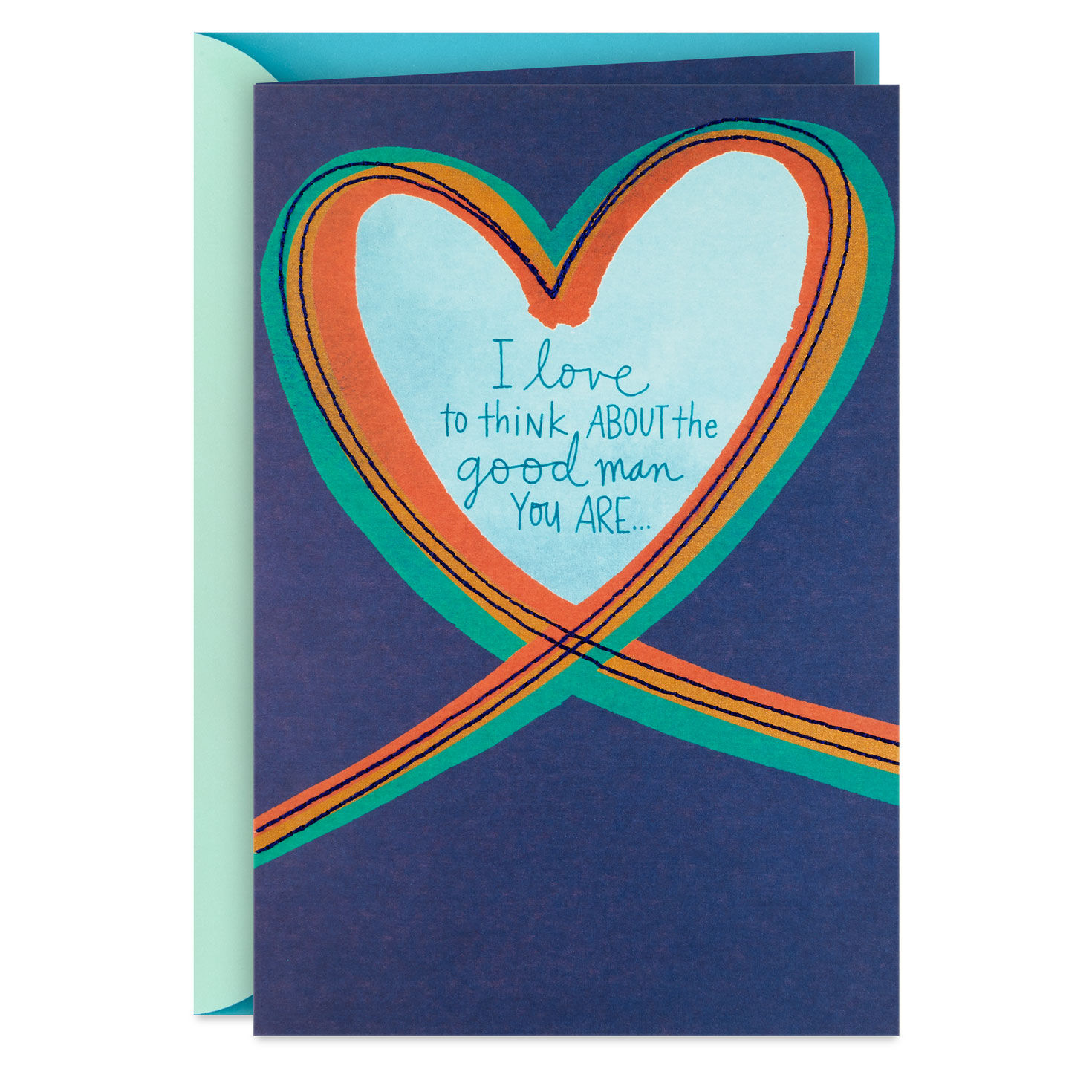 Good Man, Best Dad Father's Day Card for Husband