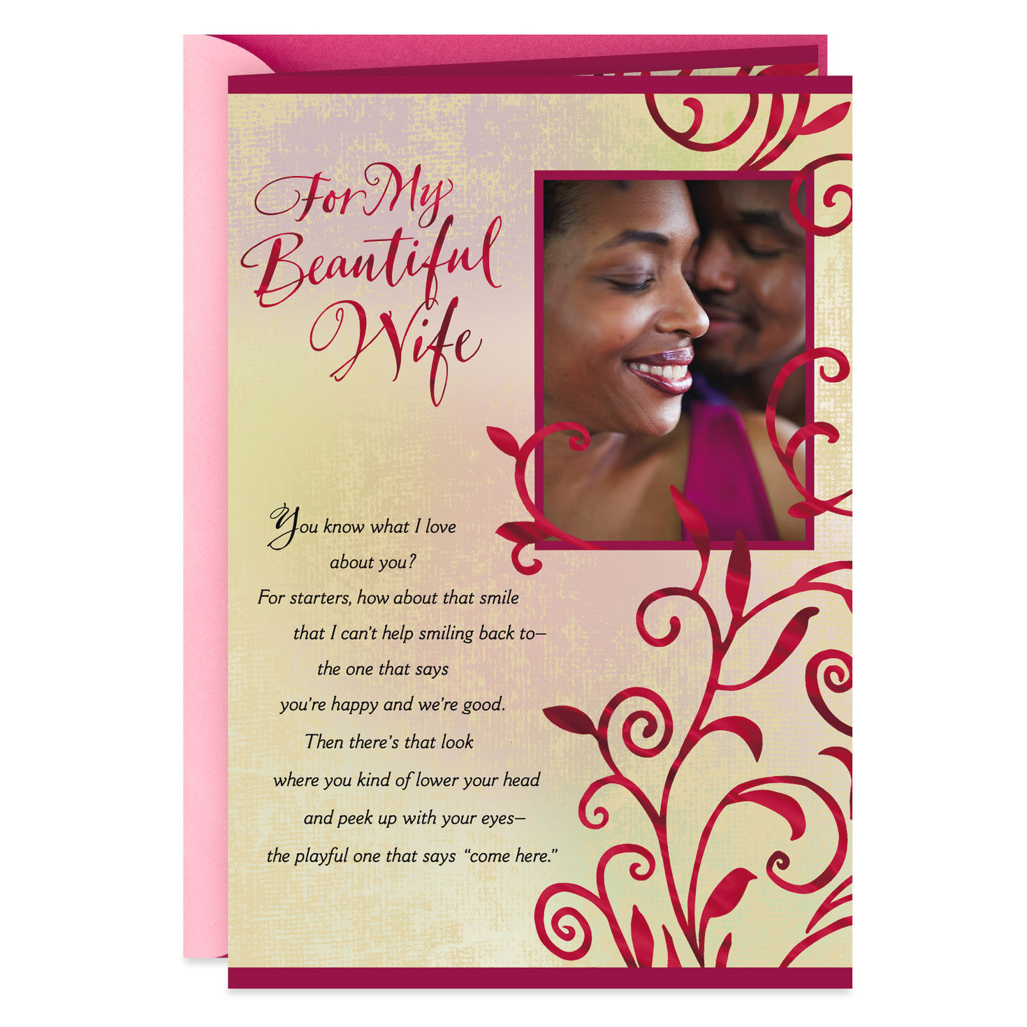 All I Want Wife Birthday Card Greeting Cards Hallmark