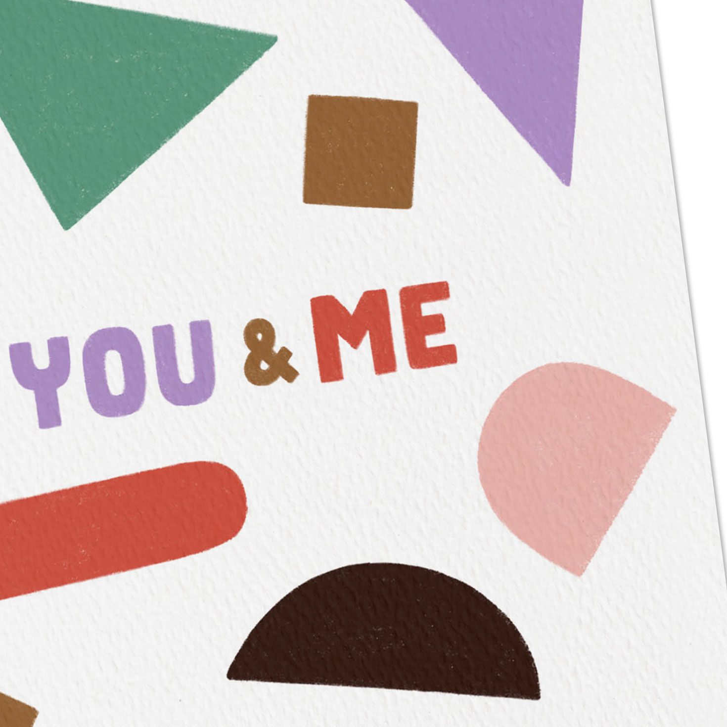You and Me Make Sense Card for only USD 3.99 | Hallmark