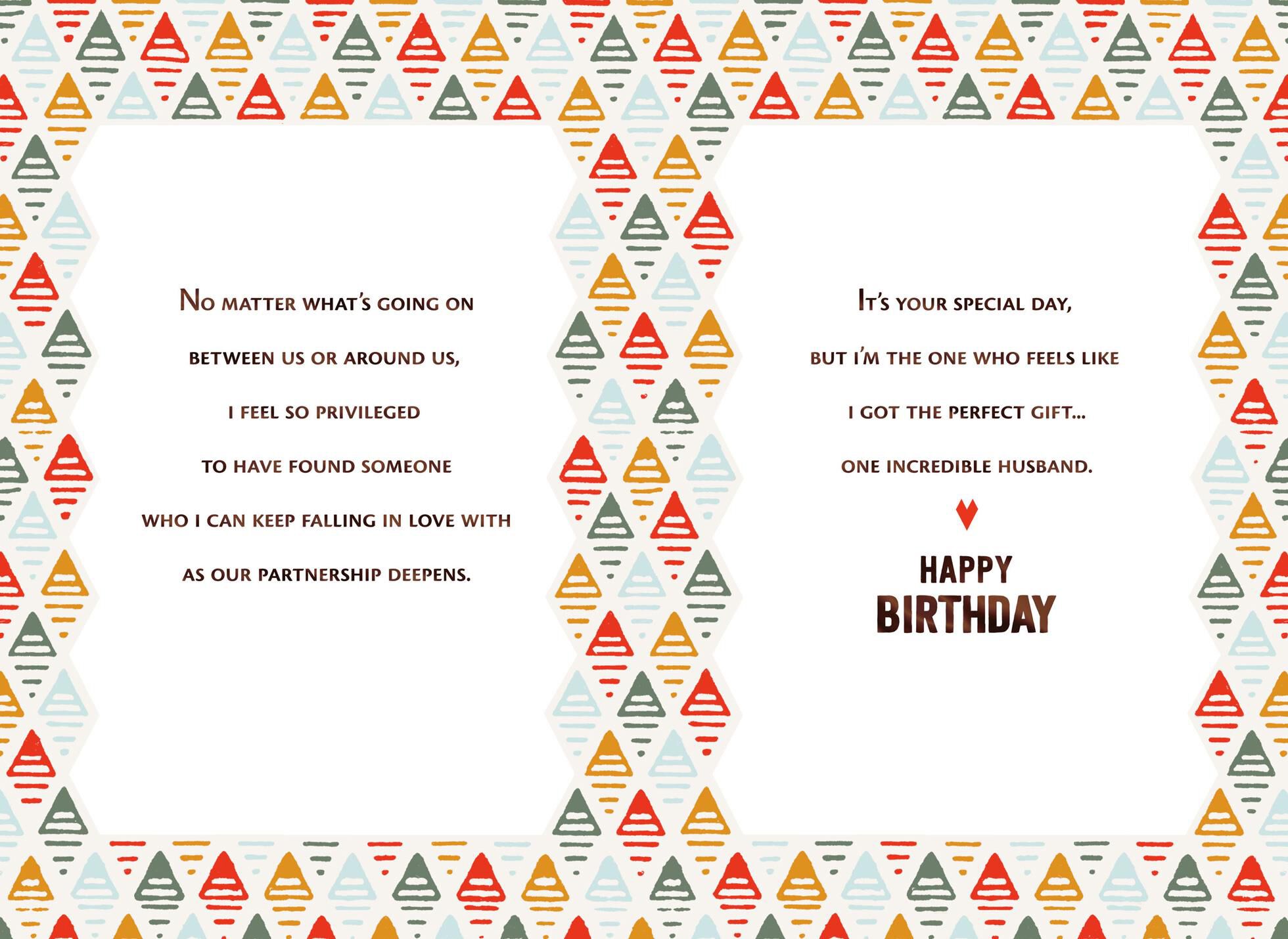 You're Incredible Birthday Card for Husband