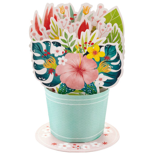 Celebrating You Flower Bouquet 3D Pop-Up Card, 