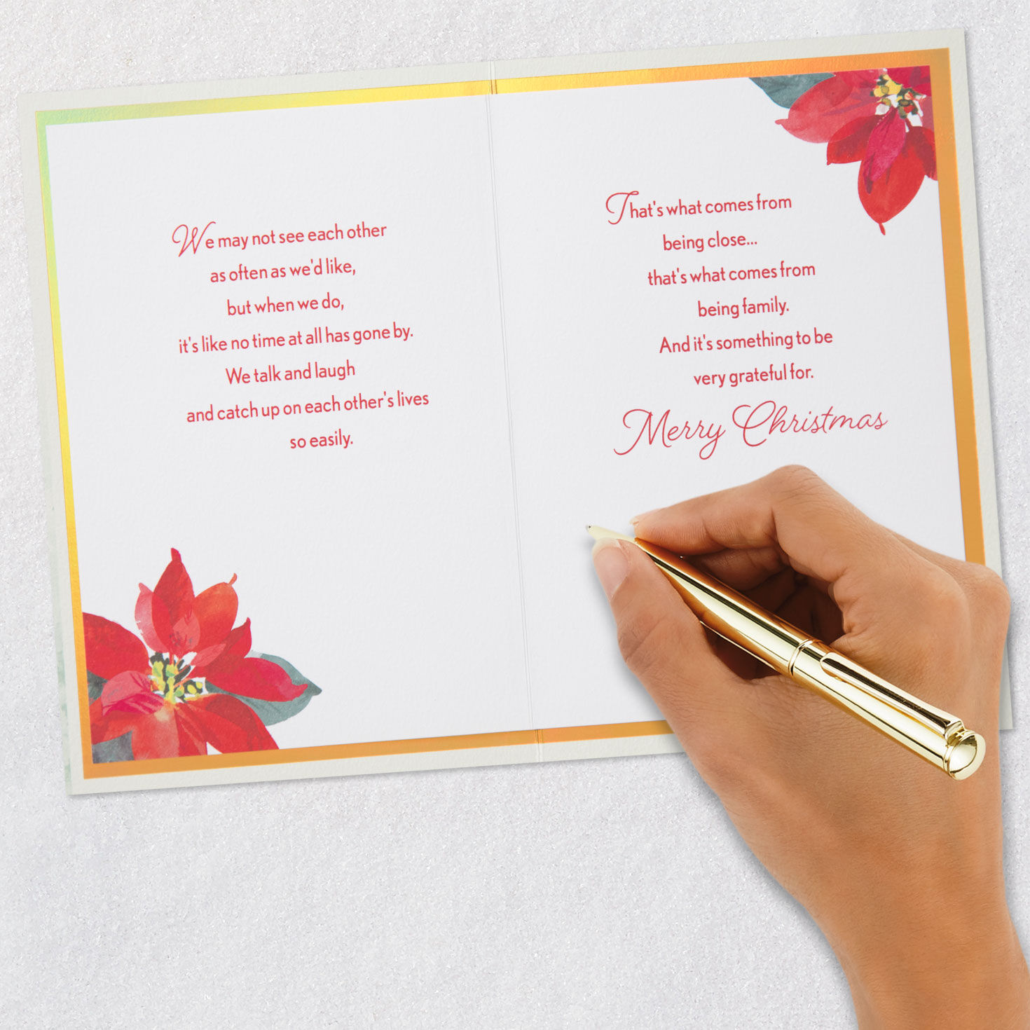 Thinking of You Christmas Card for Sister and Family, , large image number 7