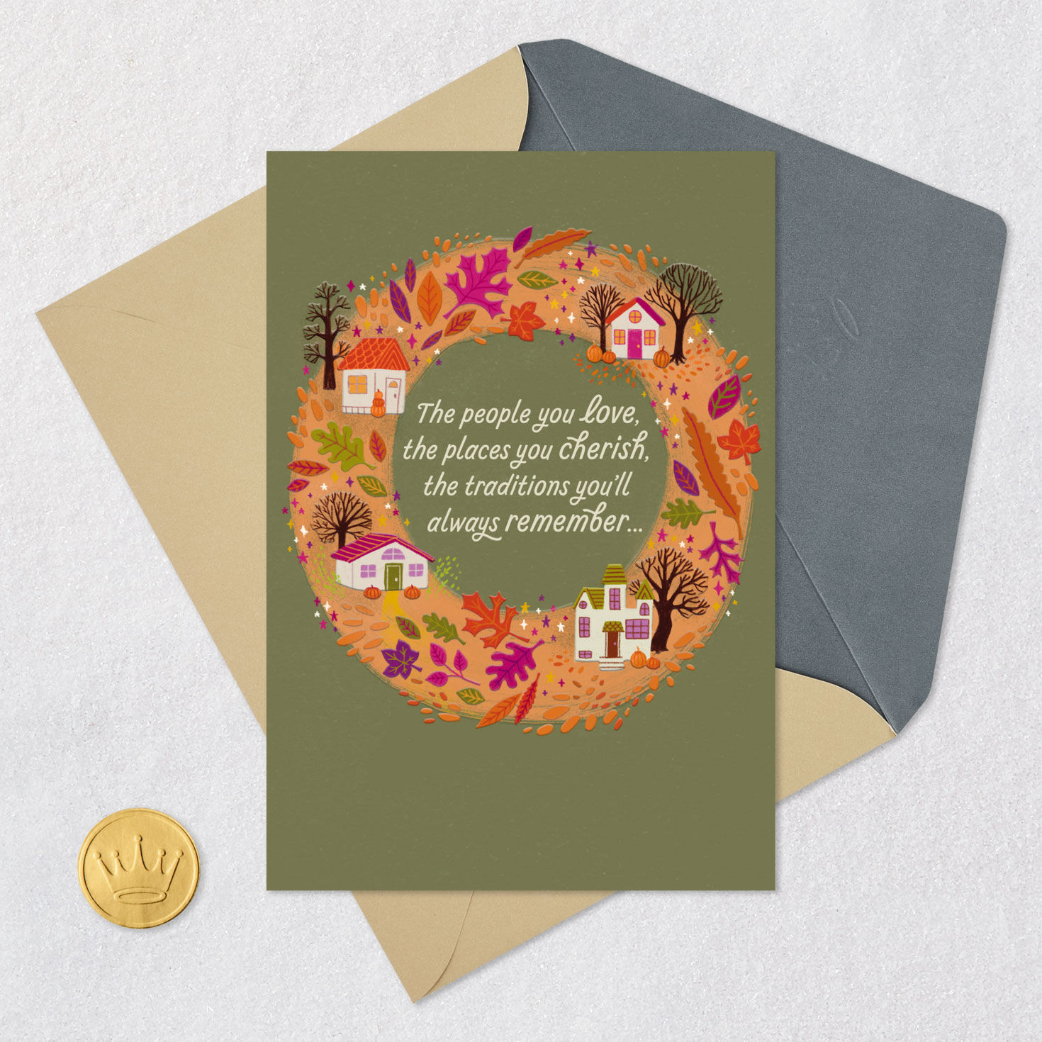 People, Places and Traditions You Love Thanksgiving Card for only USD 2.99 | Hallmark