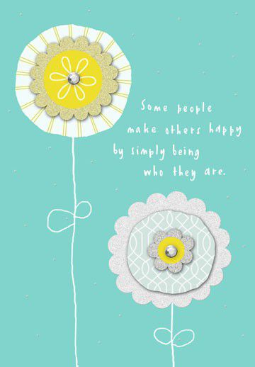 Simply Being You Birthday Card