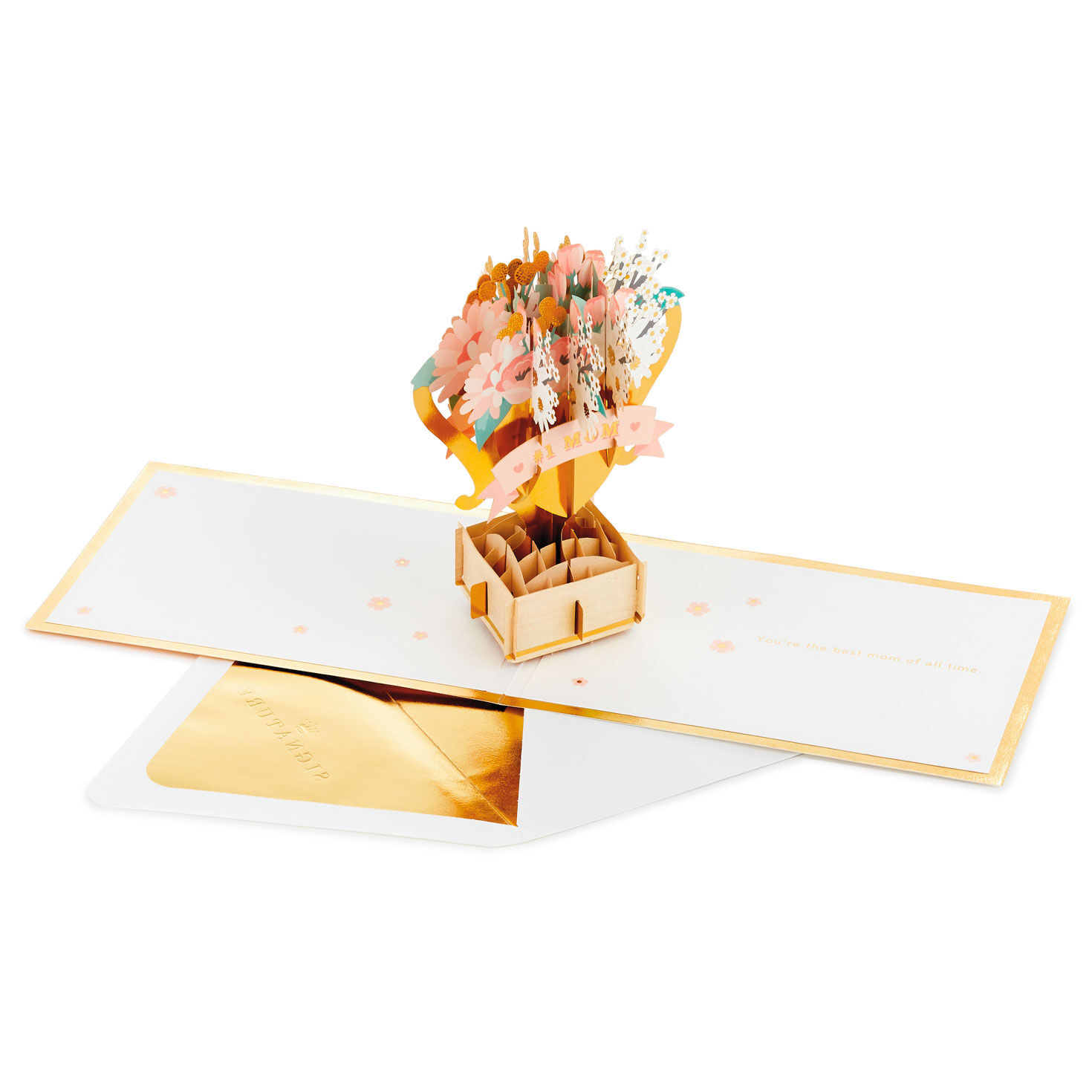 Most Valuable Mom Trophy 3D Pop-Up Mother's Day Card, , large image number 4