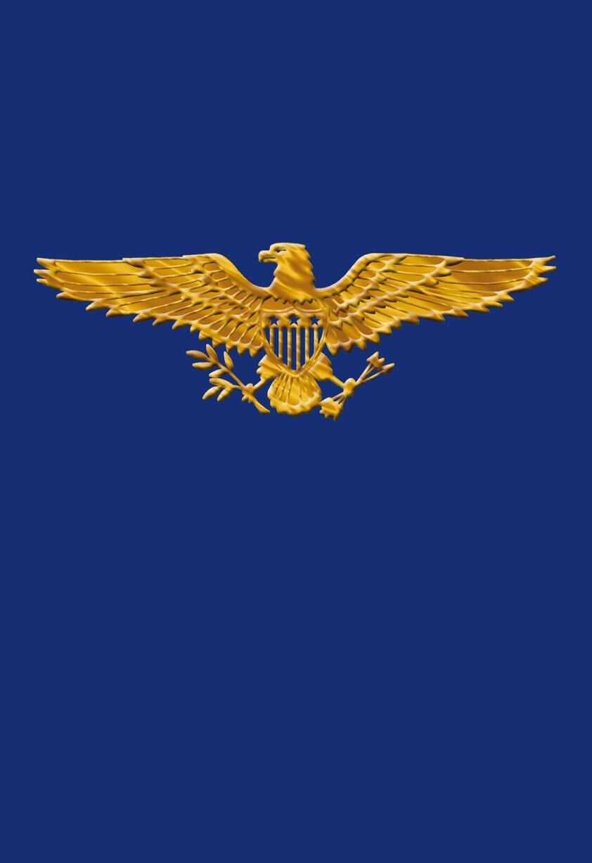 Golden Eagle Veterans Day Card