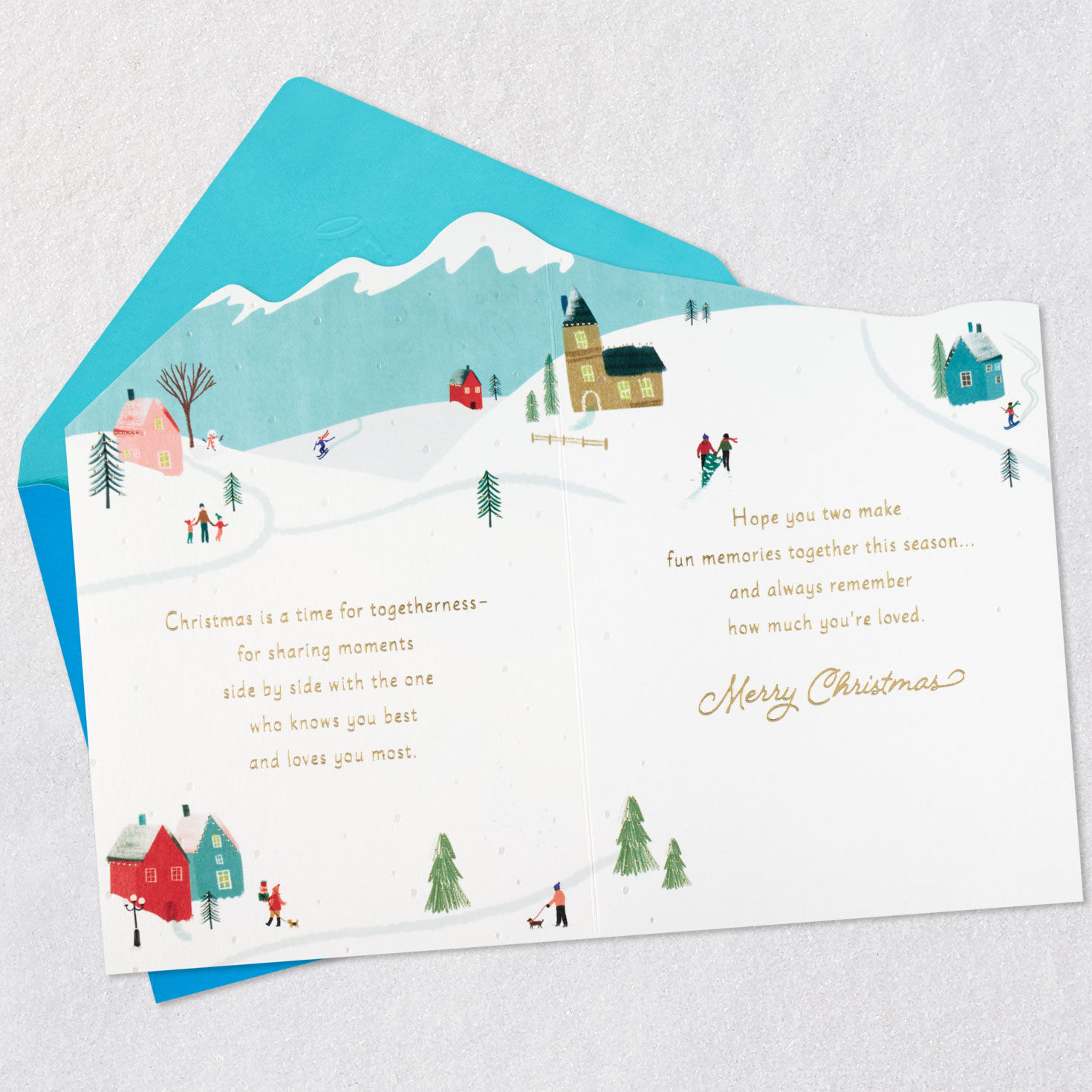 For a Wonderful Couple Christmas Card for Son and Wife for only USD 5.99 | Hallmark