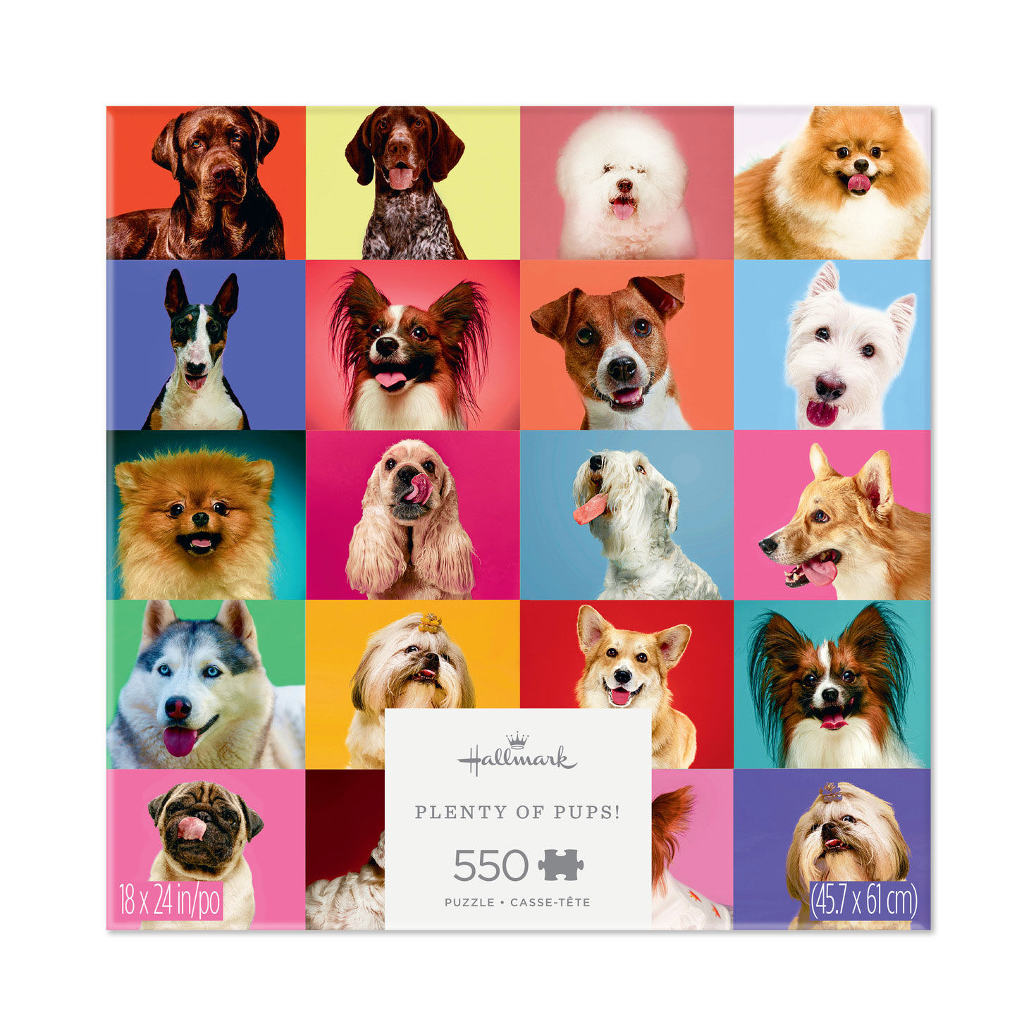 Plenty of Pups 550 Piece Jigsaw Puzzle