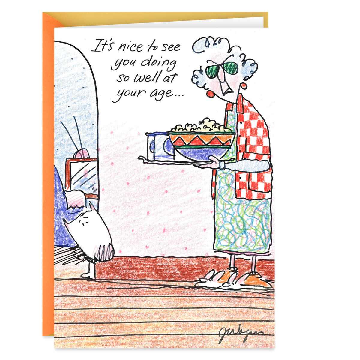 Maxine™ Still Breathing Funny Birthday Card - Greeting Cards - Hallmark