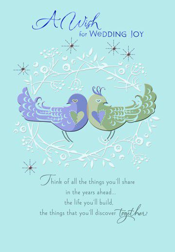 Feel So Lucky, So Loved Wedding Card