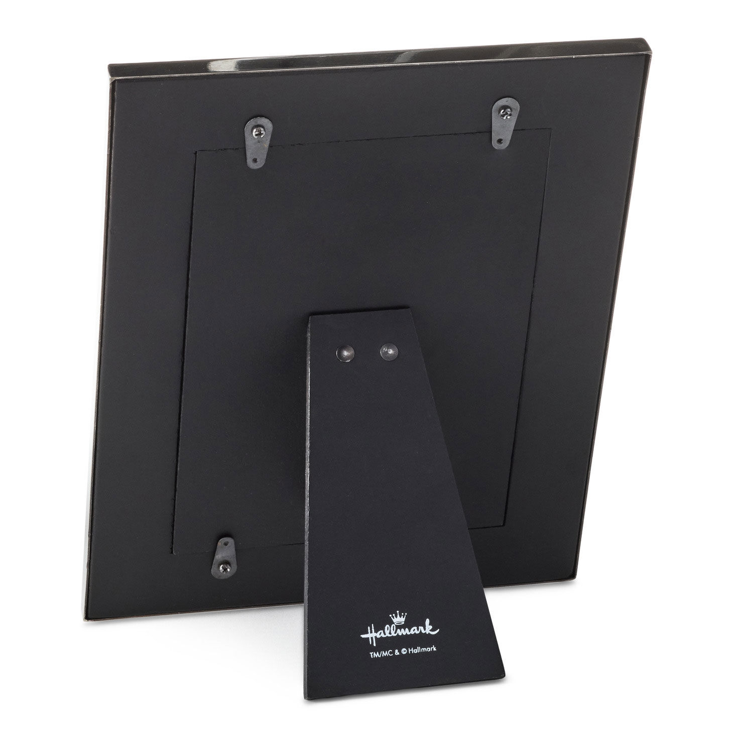 Our First Father's Day Silver Metal Picture Frame back image number 2