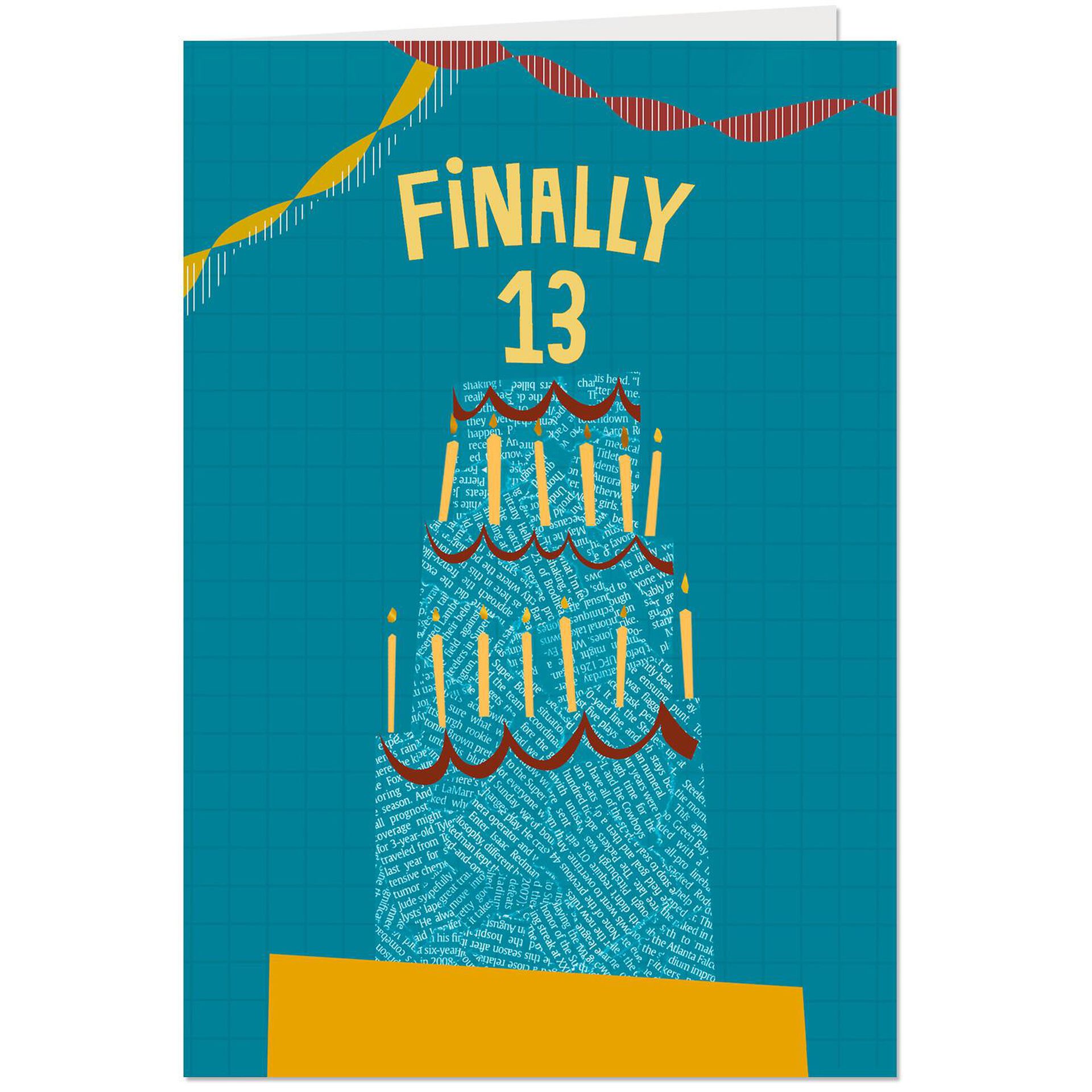 Finally 13th Birthday Card - Greeting Cards - Hallmark