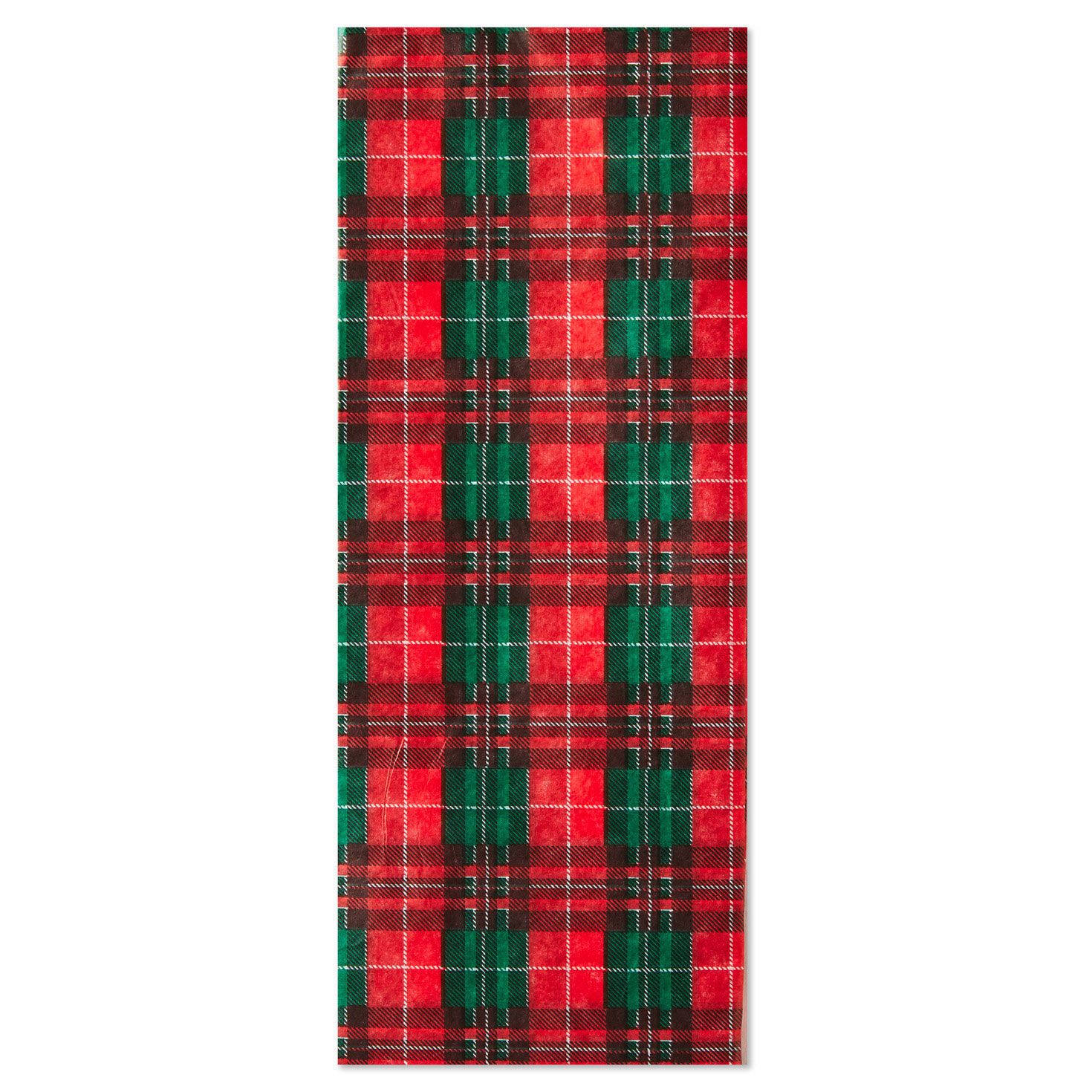 Red and Green Christmas Plaid Tissue Paper, 6 sheets for only USD 1.99 | Hallmark