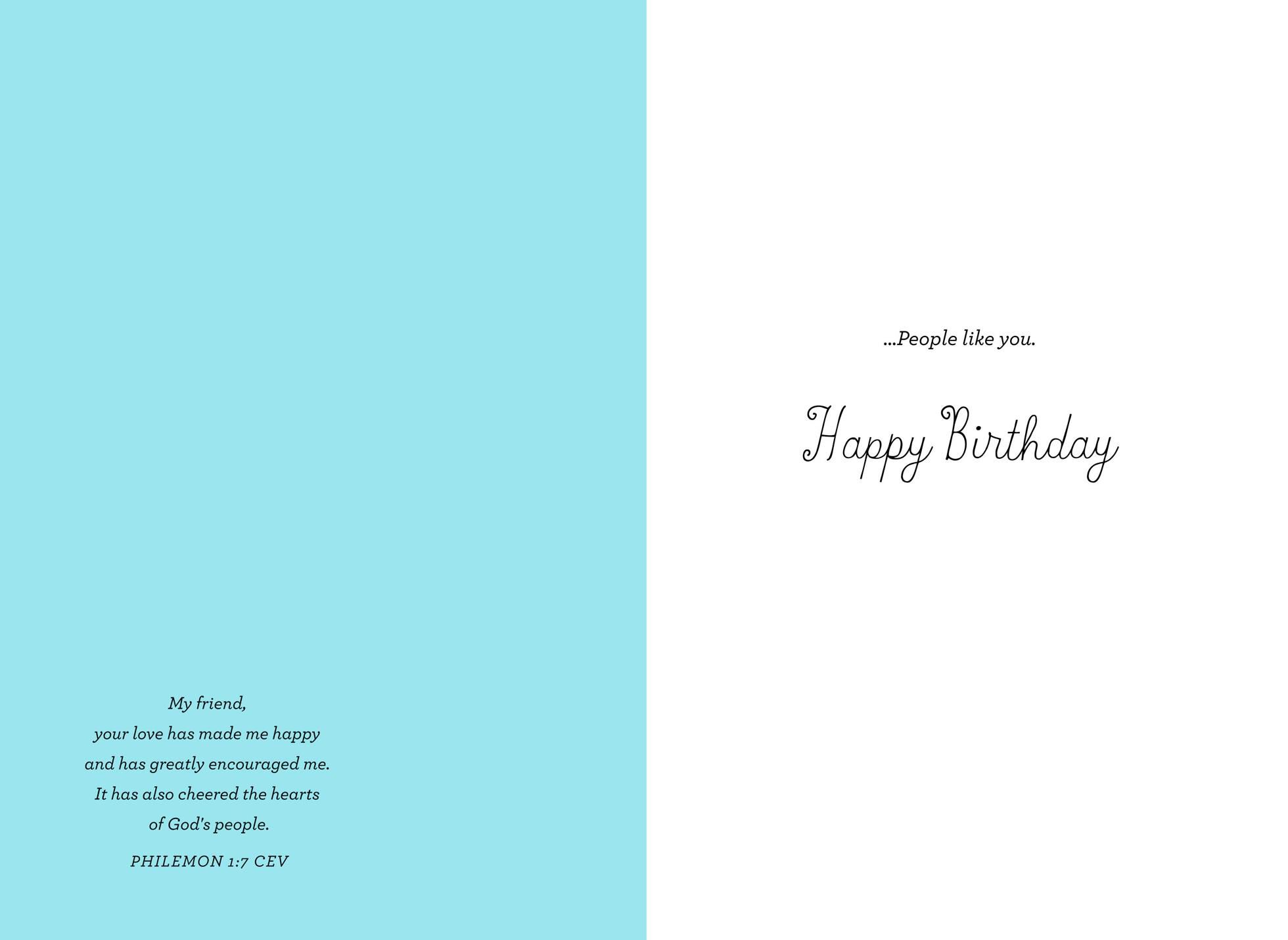 Each Day Is a Gift from God Religious Birthday Card
