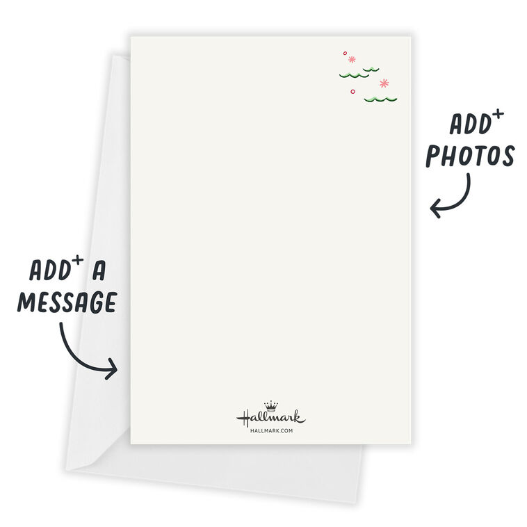 Hallmark Cruise Anchors and Waves Personalized Card Card Front with Envelope image number 3