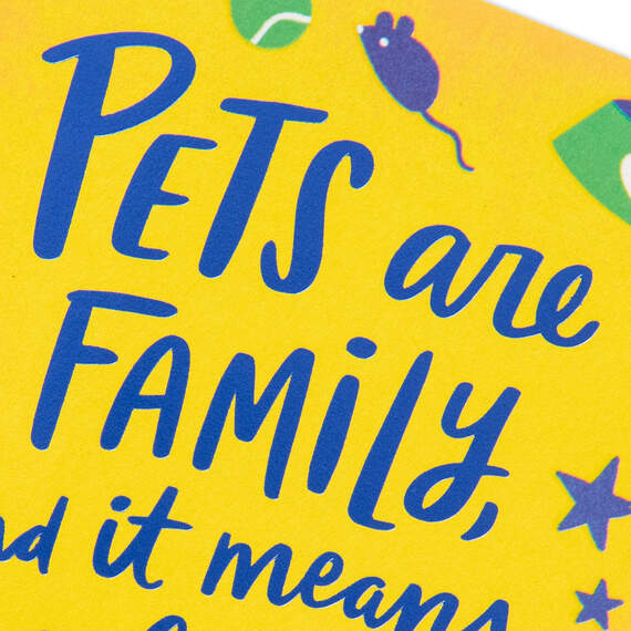 Pets Are Family Thank-You Card for Pet Caregiver, , large image number 4