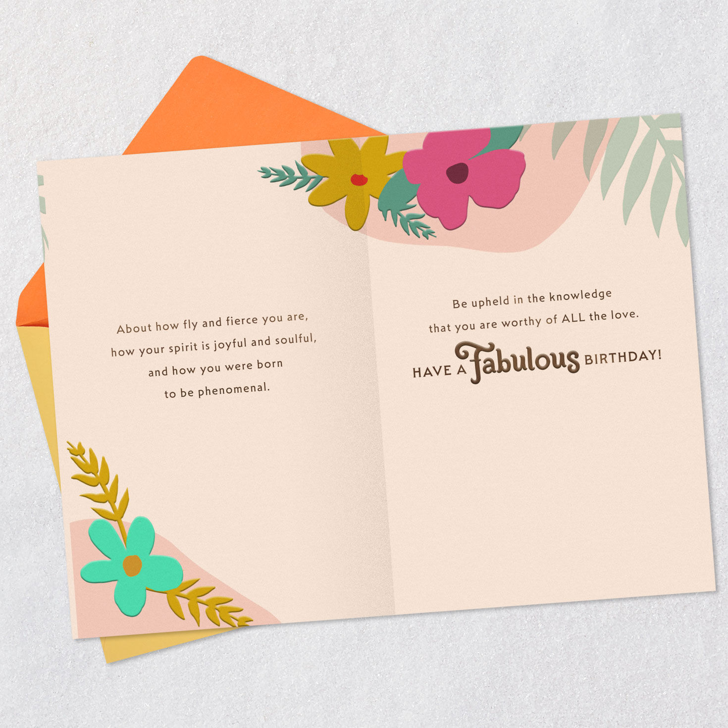 Sis, You're Worthy of All the Love Birthday Card for Her, , large image number 4