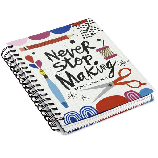 Never Stop Making Artist Doodle Book, 